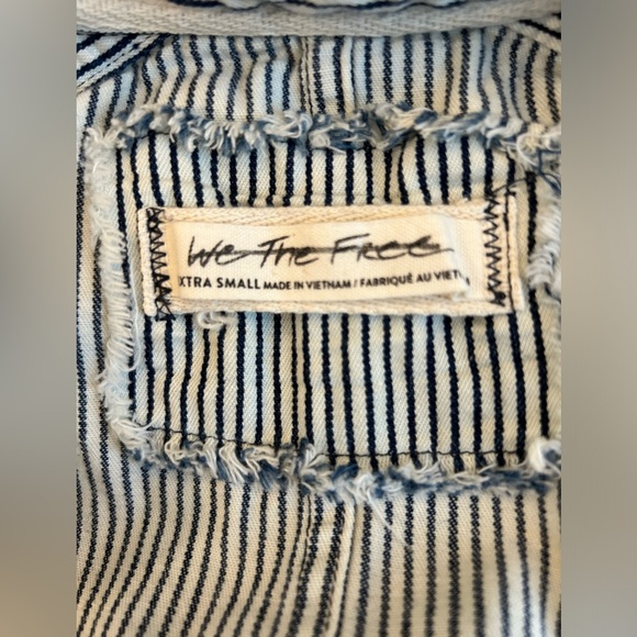 We The Free Boho Hip Denim Top - Picture 2 of 5